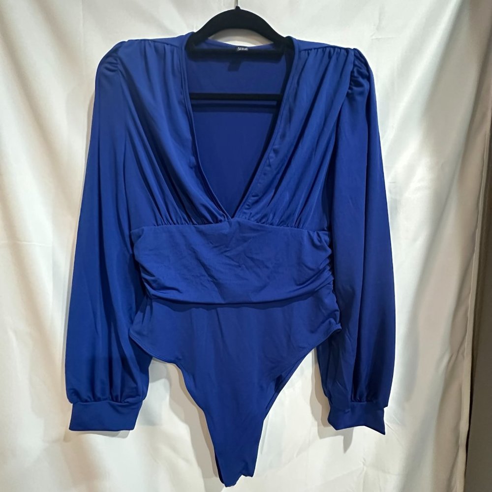 Royal blue bodysuit